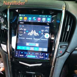 Radio para Auto Estilo Tesla con Android 13, GPS, Estéreo, CarPlay, Reproductor Multimedia de Video, Pantalla Táctil para Cadillac SRX 2008 2009 2010 - 2012 - Product Image 1