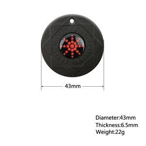 จี้ห้อยคอ ECAMAZ หมาย<span class=keywords><strong>เลข</strong></span> <span class=keywords><strong>2</strong></span> แบบอารบิก 1500-3500 ประจุลบ ควอนตัม สเกลาร์ ป้องกันรังสี OEM - Product Image 4