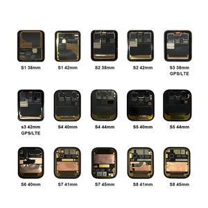 Écran LCD de remplacement de bonne qualité et <span class=keywords><strong>pas</strong></span> <span class=keywords><strong>cher</strong></span> pour IWatch SE S1 S2 38mm S3 GPS LTE S4 S5 S6 S7 <span class=keywords><strong>S8</strong></span> 42mm 40mm 45mm Accessoires - Product Image 1