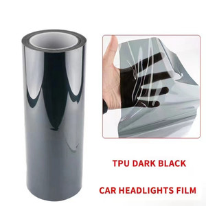 Nuova <span class=keywords><strong>maschera</strong></span> rotonda faro anteriore moto TPU pellicola tinta per fari auto - Product Image 4