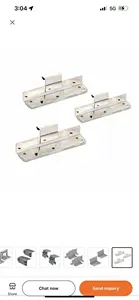 Furniture <strong>L</strong> <strong>Corner</strong> <strong>Bracket</strong>,galvanized Steel <strong>Corner</strong> <strong>Bracket</strong>,table/cabinet <strong>Corner</strong> or Z <strong>Shape</strong> <strong>Bracket</strong> - Product Image 4