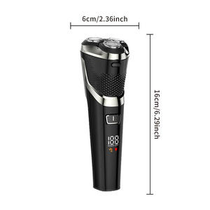 Мужская Водонепроницаемая бритва с цифровым ЖК-дисплеем - Product Image 3