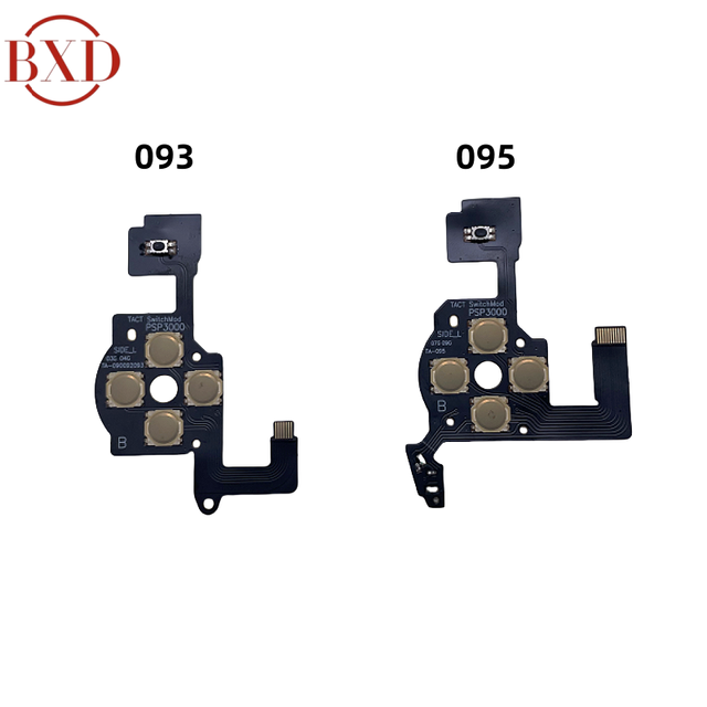 BXD for PSP3000 LR Tact Switch Mod Keypad Flex Conductive Film Flex Cable for PSP 3000 090 092 093 095