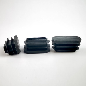 Shih Hung Plastics – Pieds de protection en plastique noir pour meubles, formes variées (15x30mm, 20x40mm, 25x50mm, 30x60mm) - Product Image 2