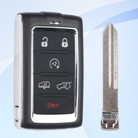 Coque de clé de véhicule télécommandée SZMAISHI pour Jee-p 6 boutons Remplacement d'usine Vente en gros Coque de clé de voiture vierge Étui de clé intelligente