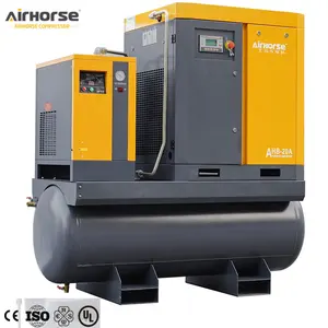 22kw 30hp 40hp 50hp 100hp pour machine de découpe laser pneus 10 bar compresseur 10hp air