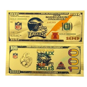 Uang Kertas Sepak Bola Amerika 2026 Model Baru 16 Lembar Berlapis Emas 24K untuk Hadiah - Product Image 3