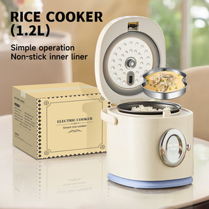 Olla Arrocera Multifuncional para el Hogar, Tamaño Mini, para Una Persona, con Protección Contra la Cocina en Seco, Capacidad Inferior a 3L, Mecánica, 1.2L Mínima - Product Image 2