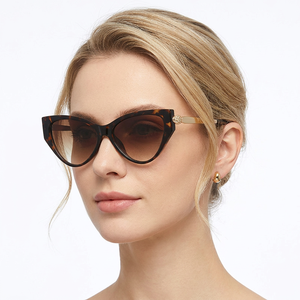 Lunettes de soleil œil de chat UV400 à monture intégrale, durables, tendance 2026, pour femmes, activités de plein air - Product Image 3