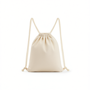 Sac à dos à cordon Ilan 40x30 cm couleur naturelle usage polyvalent - Product Image 2