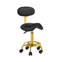 Selle hydraulique réglable en hauteur 360 chaise de tabouret roulant pour Salon de beauté Massage clinique dentaire tabouret de technicien de bureau à domicile
