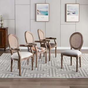 Chaise en bois massif de style français et américain rétro avec dossier pour bar, maison d'hôtes, restaurant, <span class=keywords><strong>fauteuil</strong></span> en chêne rural pour la maison - Product Image 2