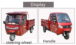 Hot Type Dump Tricycle Motorcycle Freight <b>Gasoline</b> Motorized - Product Image 3