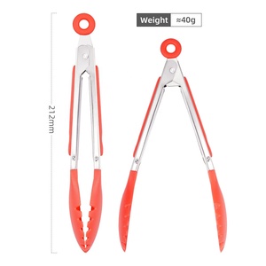 <span class=keywords><strong>Pince</strong></span> de cuisine en acier inoxydable en forme de dumpling, petite quantité minimale de commande, avec poignée confortable en nylon pour la cuisine domestique et la restauration - Product Image 5