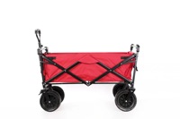 Chariot de voyage pliable tout-terrain multifonctionnel pour pique-nique en plein air, camping, photographie, épicerie et chariot utilitaire portable