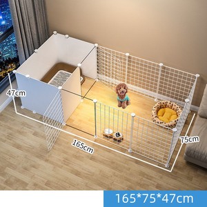 Venta al por mayor desmontable duradero perro jaula de metal portátil <span class=keywords><strong>Mental</strong></span> Pet Valla para perro interior - Product Image 4