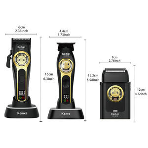 Cortadora de Pelo Eléctrica Kemei KM-8572 Recargable de 36V, sin Escobillas, de Alta Velocidad, Profesional, de Grado Salón - Product Image 2