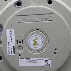 ZIEHL-ABEGG RH50E-4DK.6K.1R 400V AC 50HZ 760W Siemens 6ES70 VFD Inverter Centrifugal Cooling <b>Fan</b> - Product Image 2