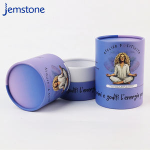 วัสดุที่เลือกมาที่ย่อยสลายได้ทางชีวภาพกระบอกหลอดกระดาษแข็งกล่องบรรจุภัณฑ์หลอดกระดาษคราฟท์ - Product Image 3