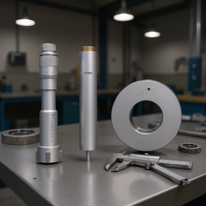 Micrómetro Interno de Tres Puntos Fervi 30-40mm para Orificios Ciegos - Product Image 3