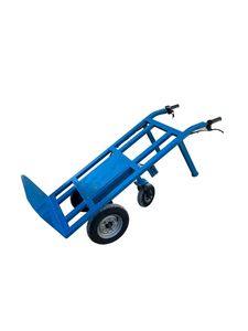 Pekerjaan berat 500kg kapasitas beban truk karung lipat troli tangan roda 2 gerobak taman untuk penggunaan di gudang - Product Image 6