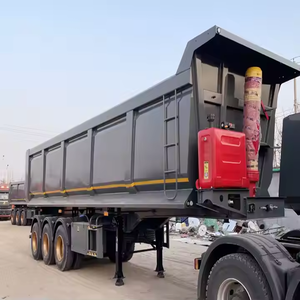 Camion benne 6x4 d'occasion remis à neuf avec grande benne arrière carrée en U, camion Howo G7 - Product Image 6