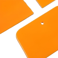 Spatule en plastique pour mastic de carrosserie, réparation de peinture automobile, application de vinyle et de film de protection