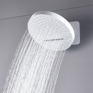 Home-use Shower <b>Mirror</b> All-copper Gunmetal Gray Rain Temperature-adjustable Concealed <b>Set</b> Embedded <b>Wall</b> Integrated FL-B013 Moder - Product Image 3