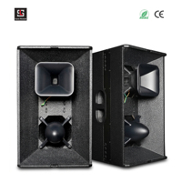 Système de sonorisation actif T24N à double haut-parleur de 12 pouces en néodyme, 1000W, audio professionnel DJ avec DSP FIR allemand, étanche