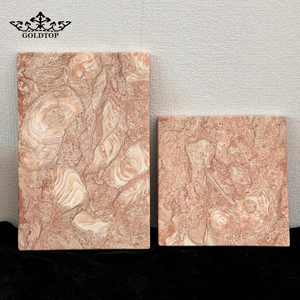 Loseta de Piedra Natural de Color Rosa, Laja de Piedra Caliza Fósil Orient Goldtop, para Piso, Pared, Escalera, Encimera, Decoración Interior y Exterior - Product Image 1