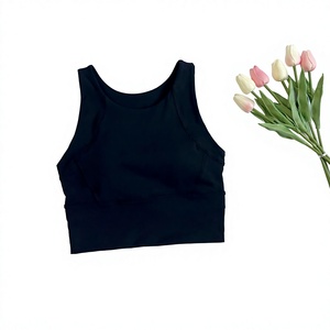 Ensemble de soutiens-gorge de sport pour femmes, lot de 4, couleur unie, débardeur d'entraînement, soutien-gorge de fitness pour l'exercice, le yoga, la course à pied - Product Image 4