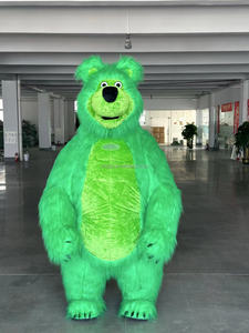 Costume da Mascotte Gonfiabile Arancione per Adulti per Feste e Carnevale <span class=keywords><strong>di</strong></span> Mardi Gras - Product Image 6