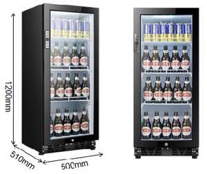 Refrigerador con revestimiento para pasajeros BCD85E 85L, mini frigoríficos de 1/2/2" - Product Image 4