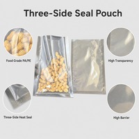 Sacs sous vide PA/PE haute transparence, pochettes à trois soudures latérales anti-déchirure pour noix de cajou, noix et autres fruits à coque – Fournisseur