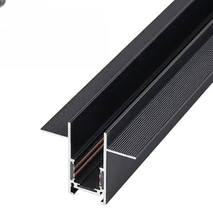 Éclairage intérieur <span class=keywords><strong>Rail</strong></span> d'éclairage sur <span class=keywords><strong>rail</strong></span> réglable intégré au plafond Barre d'éclairage magnétique sur <span class=keywords><strong>rail</strong></span> à led Cob - Product Image 1