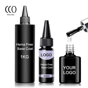 เจลยูวี CCO พรีเมียม ไพรเวท เลเบล แบบลอกออกได้ ปราศจากสาร HEMA TPO และ HPMA ผลิตโดยโรงงาน OEM สำหรับเล็บธรรมชาติ  น้ำยาเคลือบฐานสำหรับทำเล็บ จำหน่ายแบบขายส่ง - Product Image 3