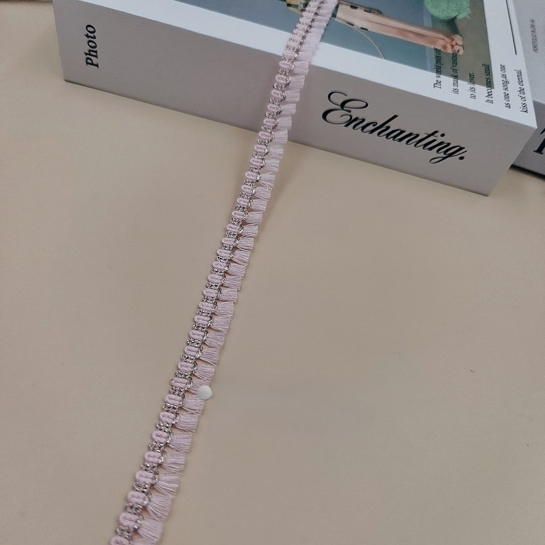 12 cm - 100 yards par pièce - rose clair