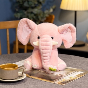 Venta al por mayor de fábrica, superventas, elefante grande, juguete de peluche, conchas de piel de felpa de algodón, felpa de elefante inspirada en <span class=keywords><strong>la</strong></span> jungla - Product Image 2