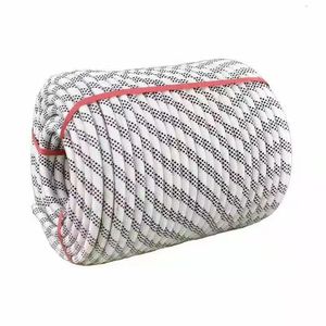 Yüksek mukavemetli 48-örgülü güvenlik Rappelling kurtarma halatı 8mm/10mm/10.5mm/12mm statik ağaç Arborist kaya tırmanma ipi - Product Image 3