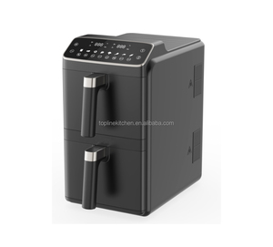 <span class=keywords><strong>Friggitrice</strong></span> ad aria a 2 cestelli a doppio carrello con doppio cassetto a doppio cassetto, con 2 cestelli indipendenti - Product Image 6