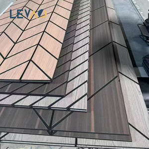 Levao Hot Bán Âm Thanh Hấp Thụ Linh Hoạt Tùy Chỉnh Sang Trọng Cách Âm Tự Nhiên Ốp Gỗ Hiện Đại Acoustic Tường Bảng Điều Khiển - Product Image 1