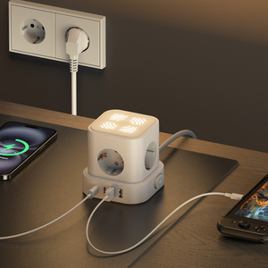 EU tiêu chuẩn <span class=keywords><strong>USB</strong></span> Power Cube ổ <span class=keywords><strong>c</strong></span>ắm với ánh sáng ban đêm với PD Loại <span class=keywords><strong>C</strong></span> 20 Wát sạ<span class=keywords><strong>c</strong></span> nhanh và 4 AC <span class=keywords><strong>C</strong></span>ổng - Product Image 2