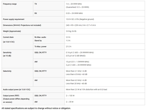 100W IC-78 <strong>Handheld</strong> <strong>HF</strong> <strong>Transceiver</strong> 0.03-29.99 MHz USB/LSB/CW/RTTY(FSK)/AM 100 Memory Channels Lar LCD Keyboard DMR Walkie Talkie - Product Image 4