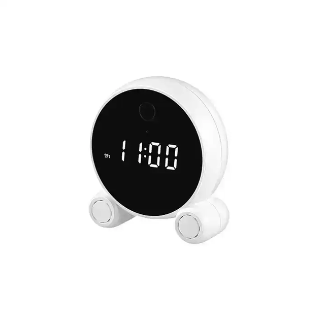 Tuya Surveillance WiFi Camera Mini 1080p Clock Mini Camera Wifi Remote Viewing Customized