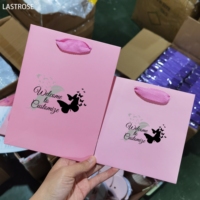 Vente en gros de sac cadeau à provisions avec poignée remplaçable pour Noël d'entreprise sac en vrac sac cadeau de fête de mariage pour imprimer le logo