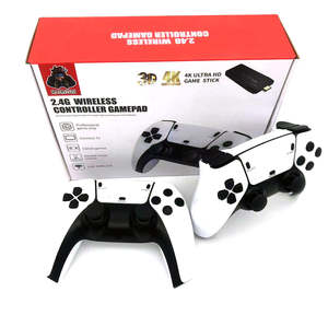 M8 Pro Game Stick 4K <span class=keywords><strong>Mobile</strong></span> Pnhone Scree Projection sur <span class=keywords><strong>TV</strong></span> 2.4G Double Joystick sans fil 10000 + Contrôleur de jeu rétro Jeux vidéo - Product Image 1