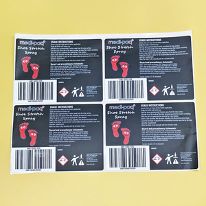 Etiquetas de Laminación Mate con Logotipo Personalizado de China, Etiquetas Autoadhesivas de Papel Recubierto Impermeable, Pegatinas Negras para Cuidado Personal - Product Image 4