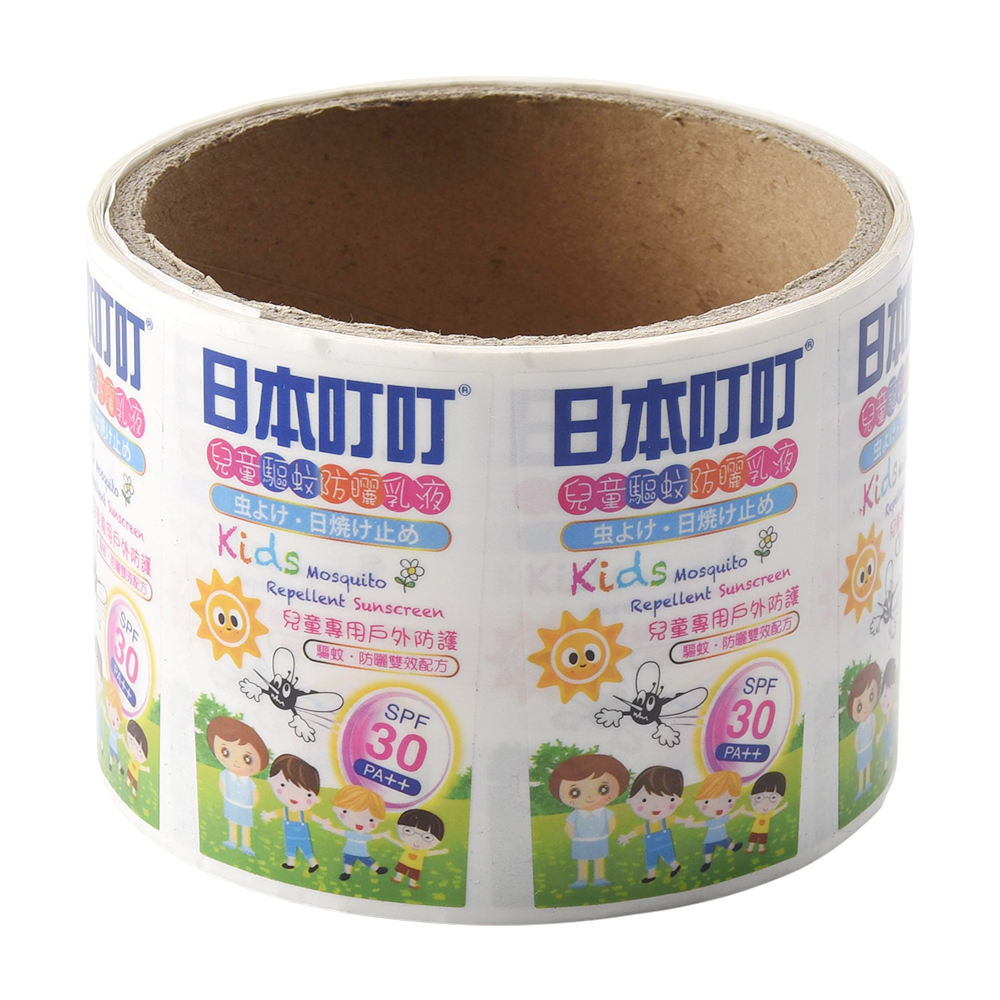 4 separated colors, spot color