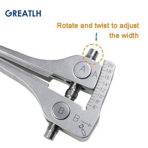 Retrator osteotomy tibiano, régua de ângulo para instrumentos ortopédicos de alta qualidade - Product Image 4