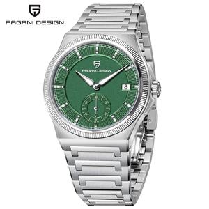 Montre Pagani Design YS029, nouvelle mode homme, 42 mm, quartz, saphir, acier inoxydable, étanche, sport, cadeau pour homme - Product Image 3